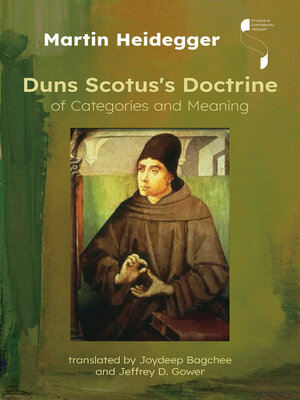 cover image of Duns Scotus's Doctrine of Categories and Meaning
